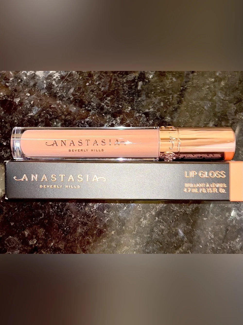 Anastasia Beverly Hills Lip Gloss in Peachy Nude - Full Size (New in Box)